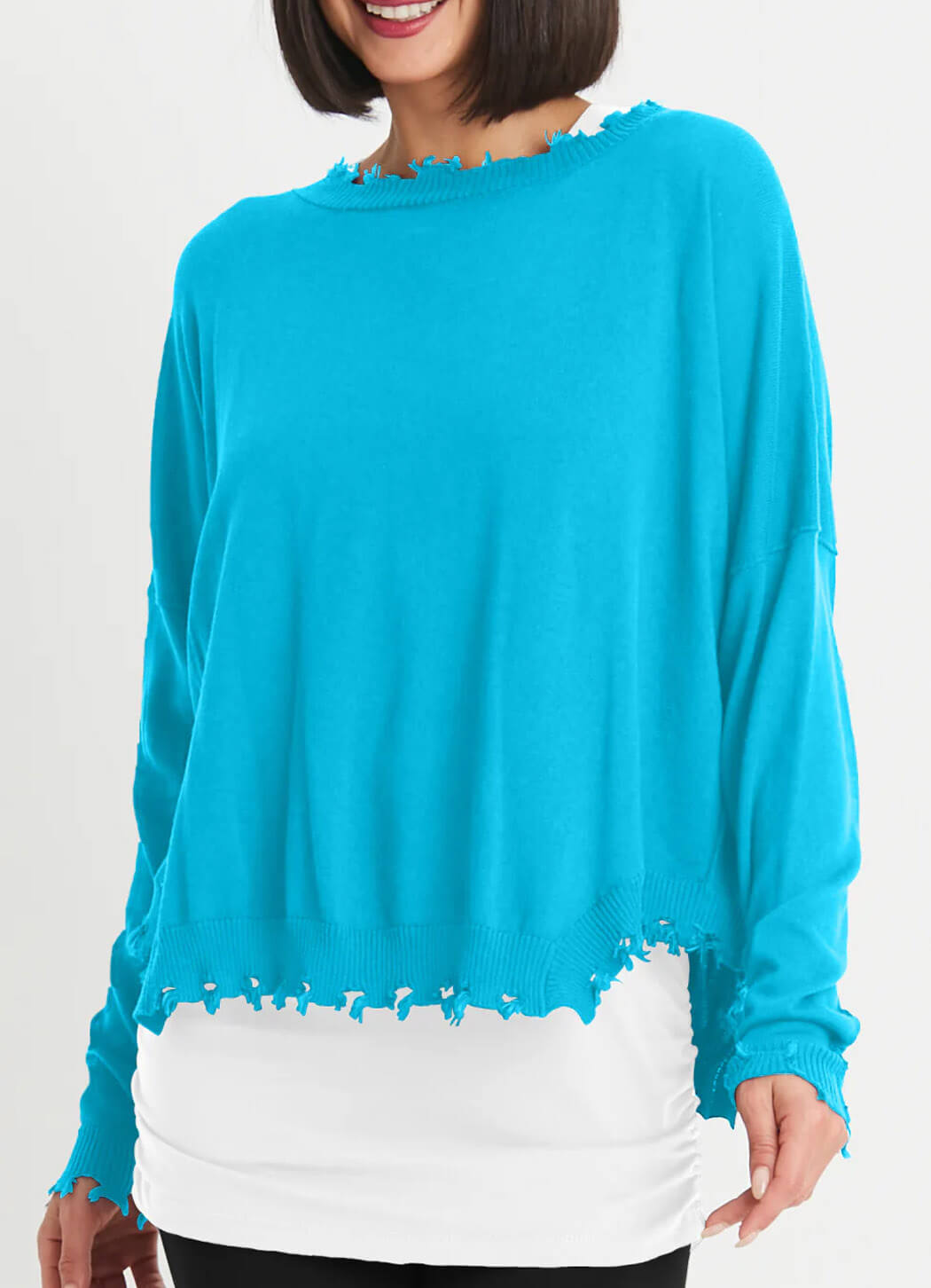 Planet Shabby Chic Crewneck Sweater
