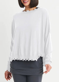Planet Shabby Chic Crewneck Sweater