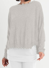 Planet Shabby Chic Crewneck Sweater