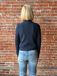 J. Society Denim 2 Pocket Shaker Zip Cardi