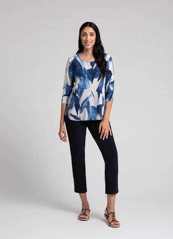 Sympli Go To Classic T Relax 3/4 Sleeve