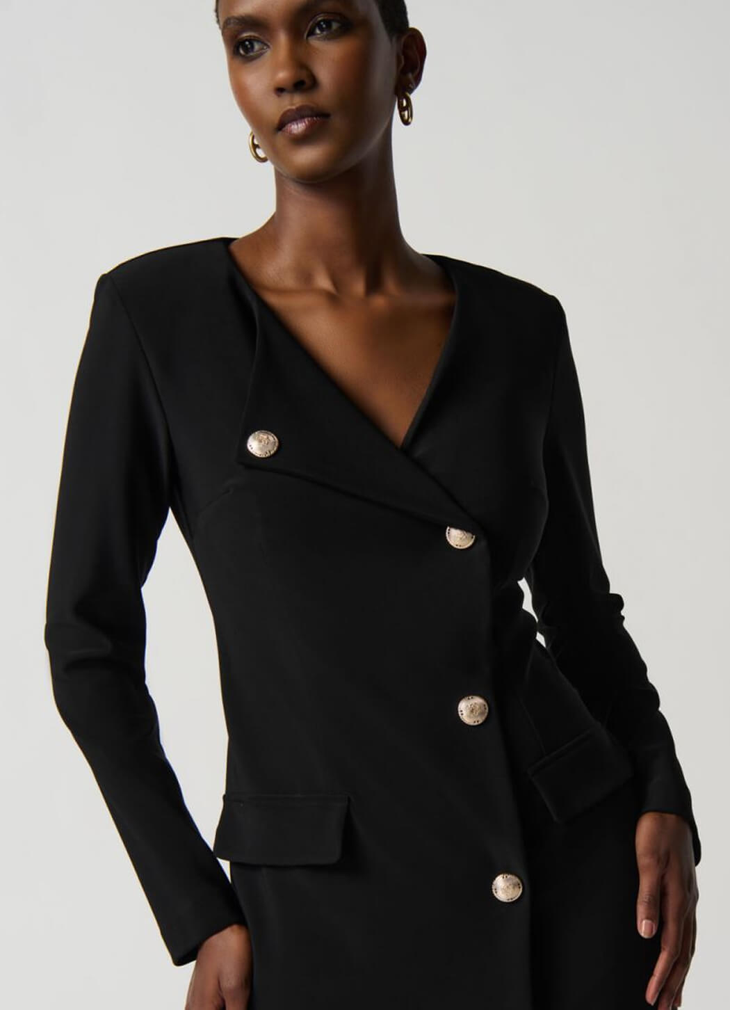 Joseph Ribkoff Asymmetrical Blazer Dress