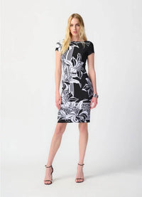 Joseph Ribkoff Floral Print Sheath Dress