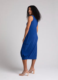 Sympli Nu Pleat Hem Tank Dress