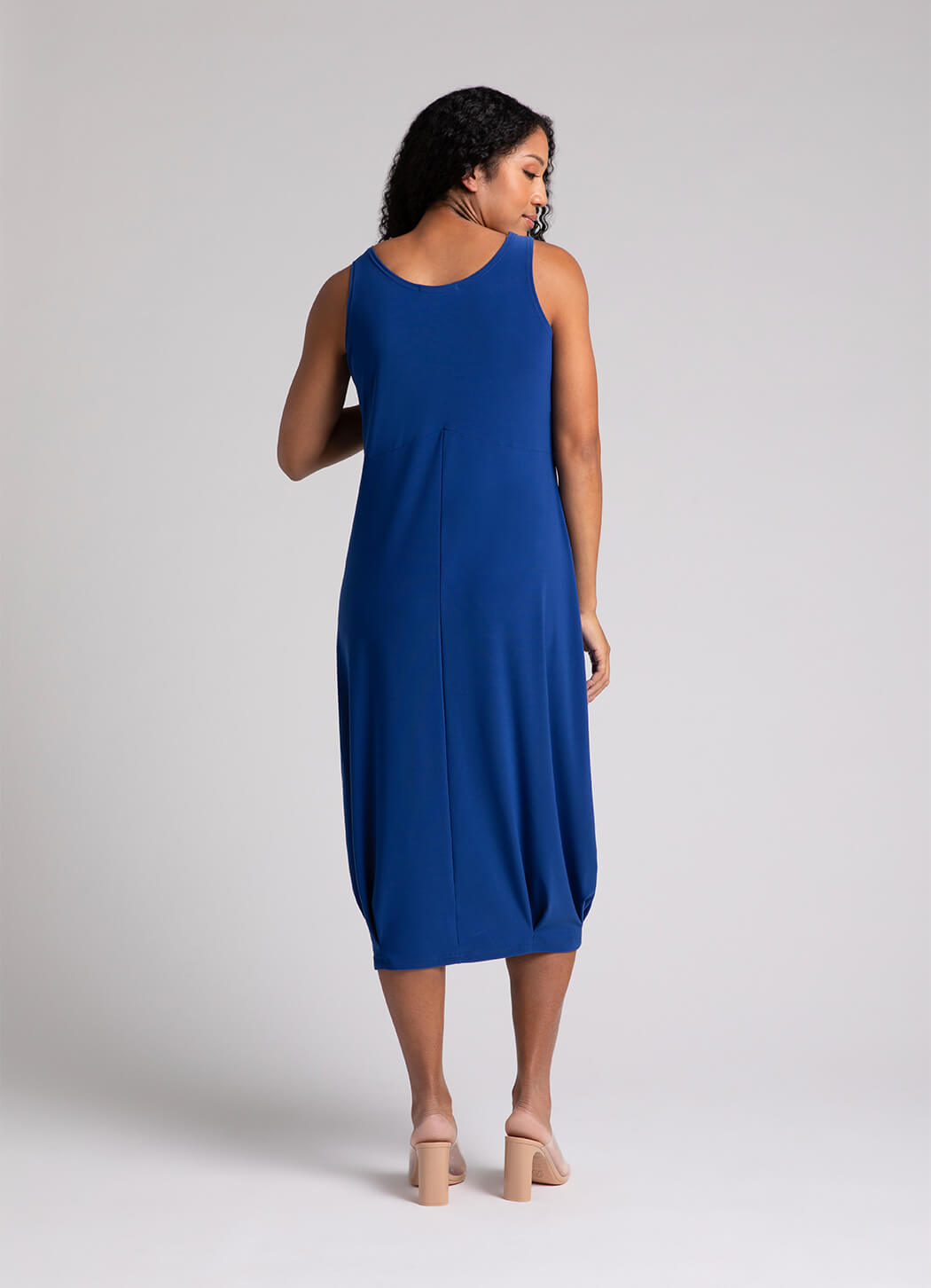 Sympli Nu Pleat Hem Tank Dress