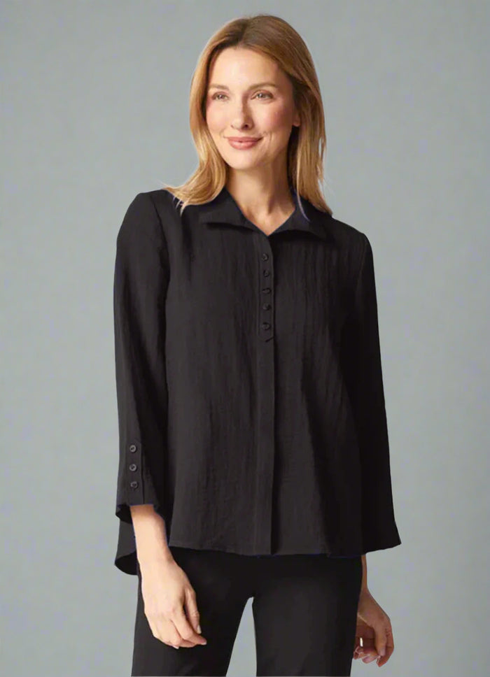Habitat Express Solid Hidden Placket Shirt