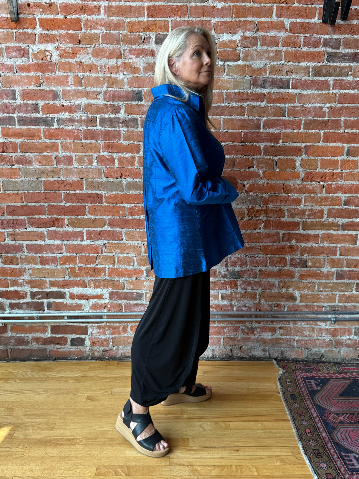 ANU Silk A-Line Shirt