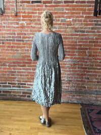 Alquema 3/4 Sleeve Smash Dress