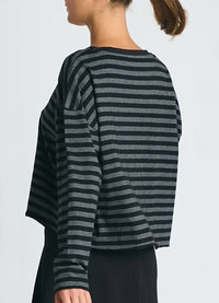Planet Striped Mini Boxy T