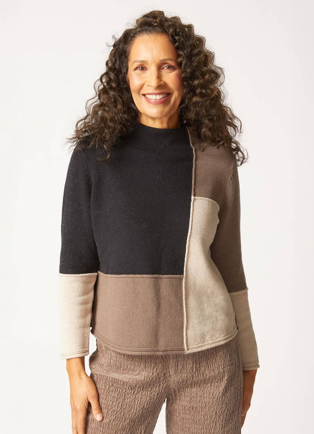 Habitat Yin Yang Funnel Neck Pullover