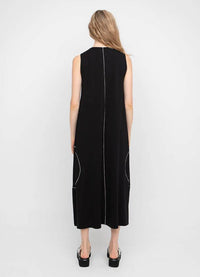 OZAI Geometric Midi Dress