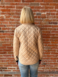 J. Society Nylon Quilted Shirt Jacket