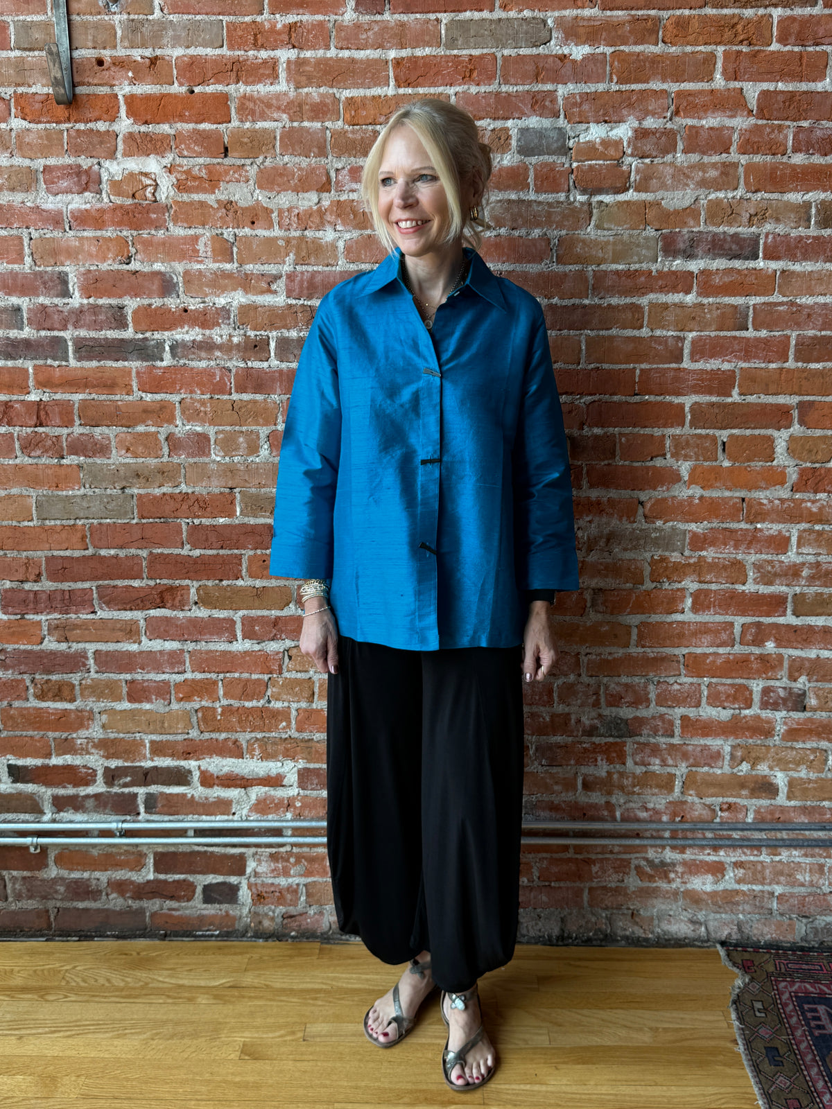 ANU Silk A-Line Shirt