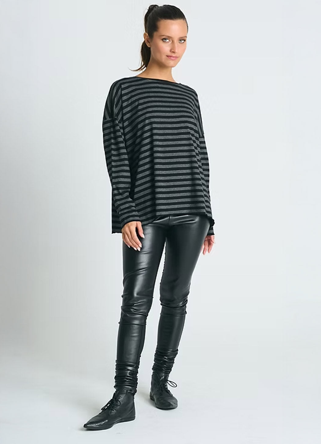 Planet Striped Boxy T