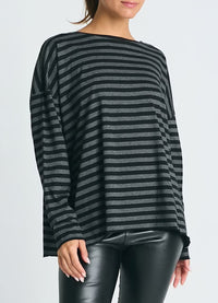 Planet Striped Boxy T