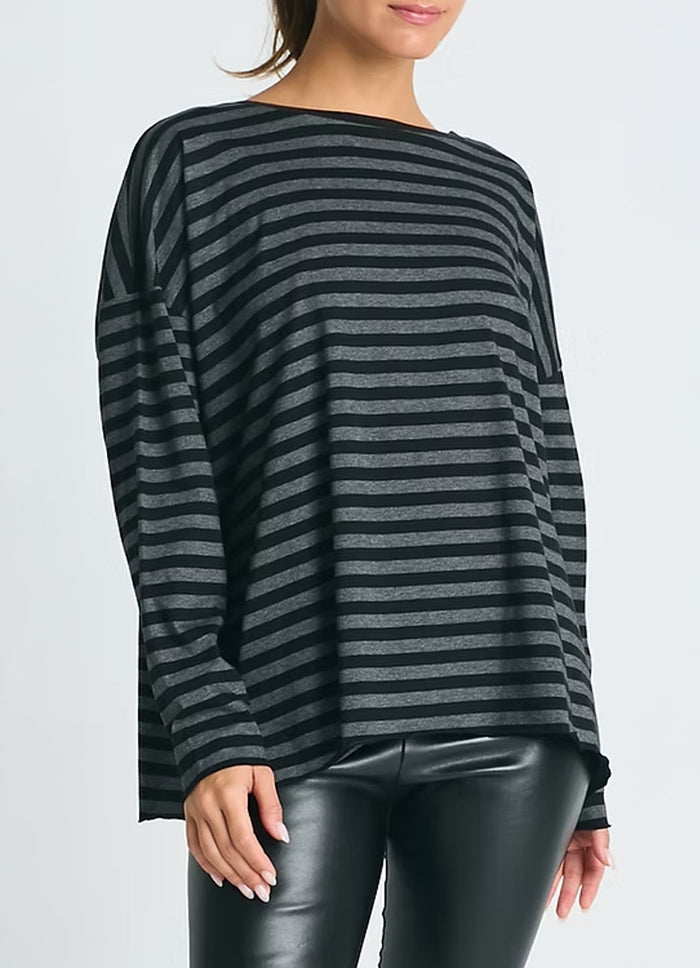 Planet Striped Boxy T