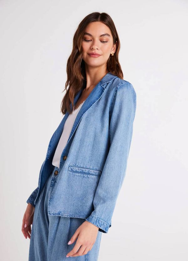 Bella Dahl Jagger Easy Longline Blazer