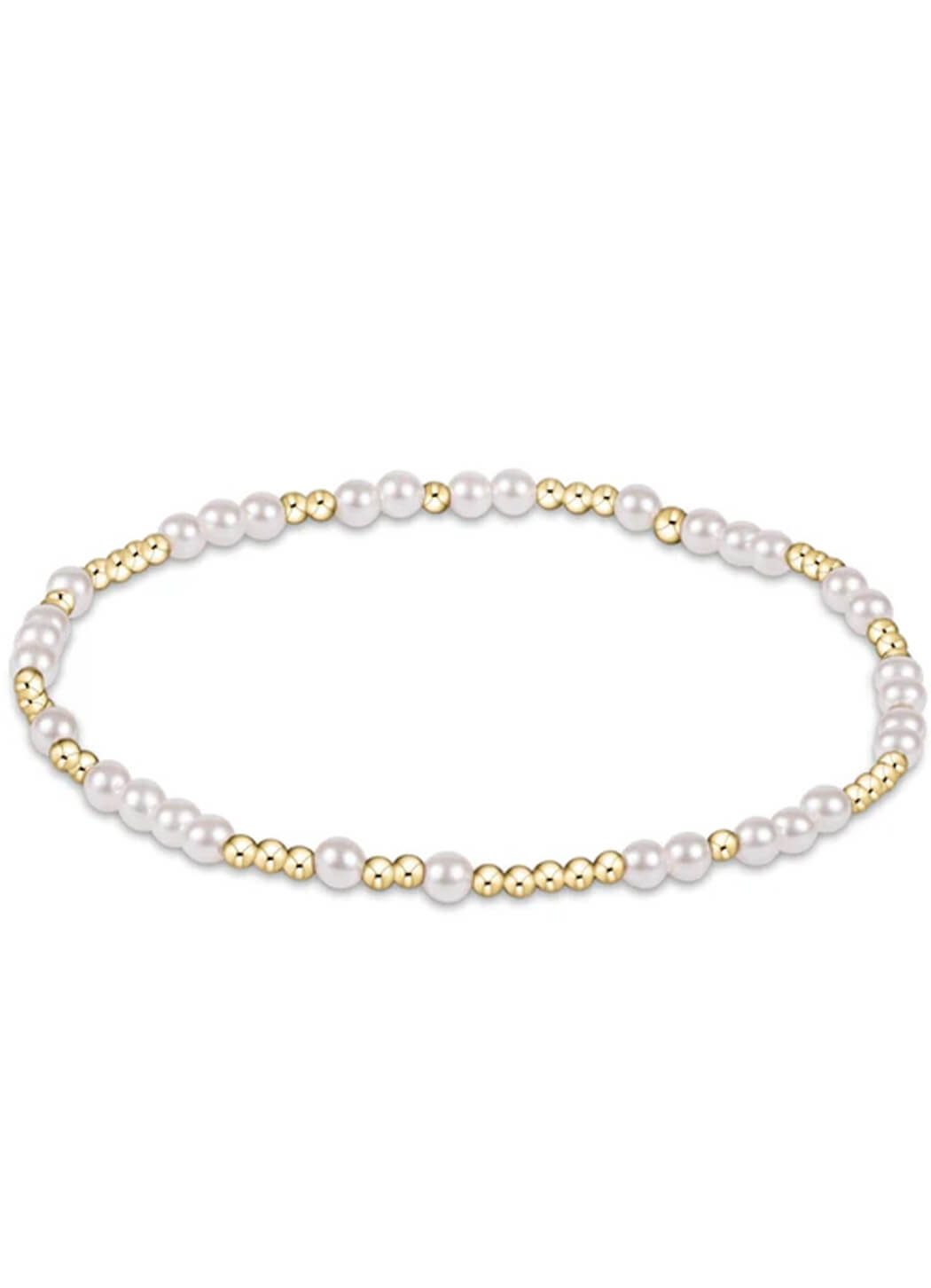 Enewton Extends - Hope Unwritten 3mm Bead Bracelet - Pearl