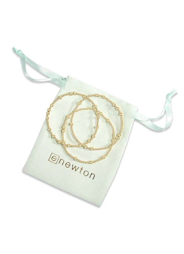 Enewton Hope Unwritten 4mm Bead Bracelet - Gold
