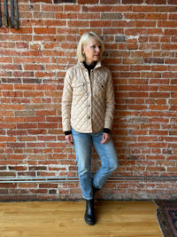 J. Society Nylon Quilted Shirt Jacket