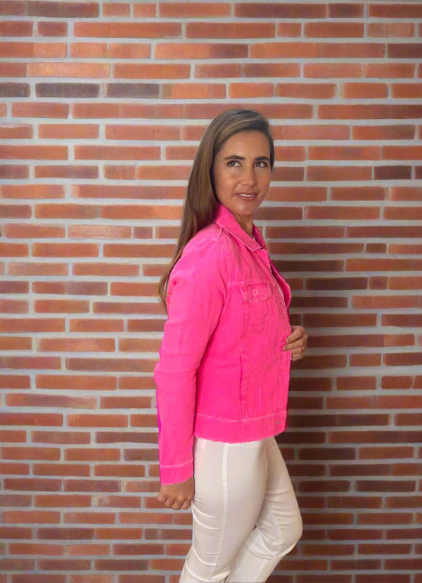 Lulu B Linen Travel Jacket