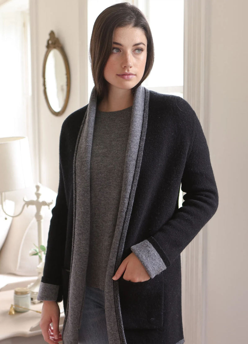 Alashan Merino Reversible Shawl