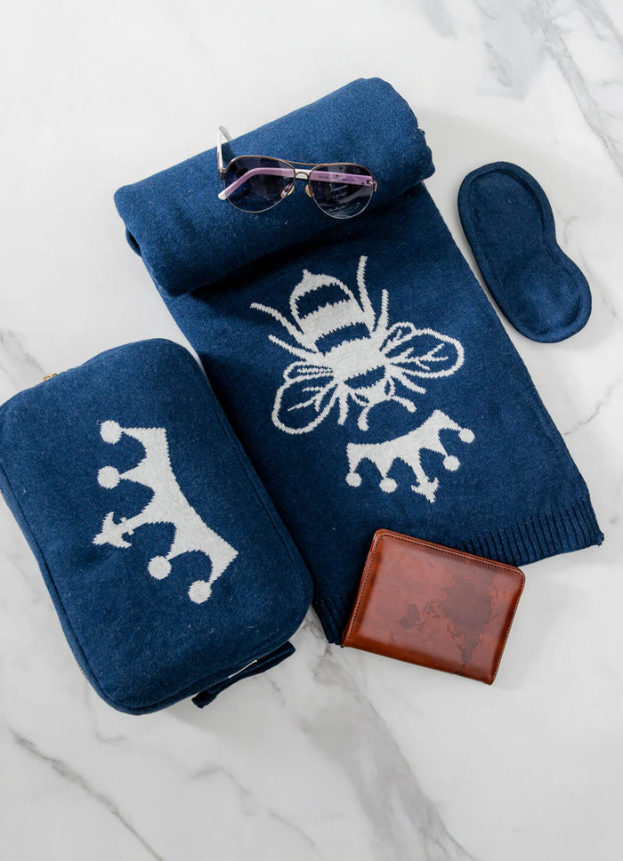 Pink Lemonade Queen Bee Organic Cotton Travel Set