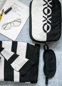 Pink Lemonade Dual XOXO Organic Cotton Travel Set