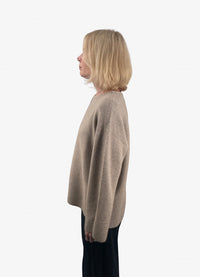 Treat Bell-Sleeved Wool Sweater
