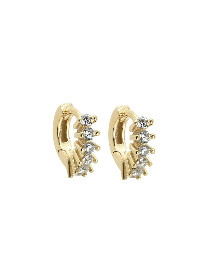 Artizan Joyeria Tiny Huggies Hoop Earrings