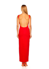 Susana Monaco Lowback Tank Slit Dress