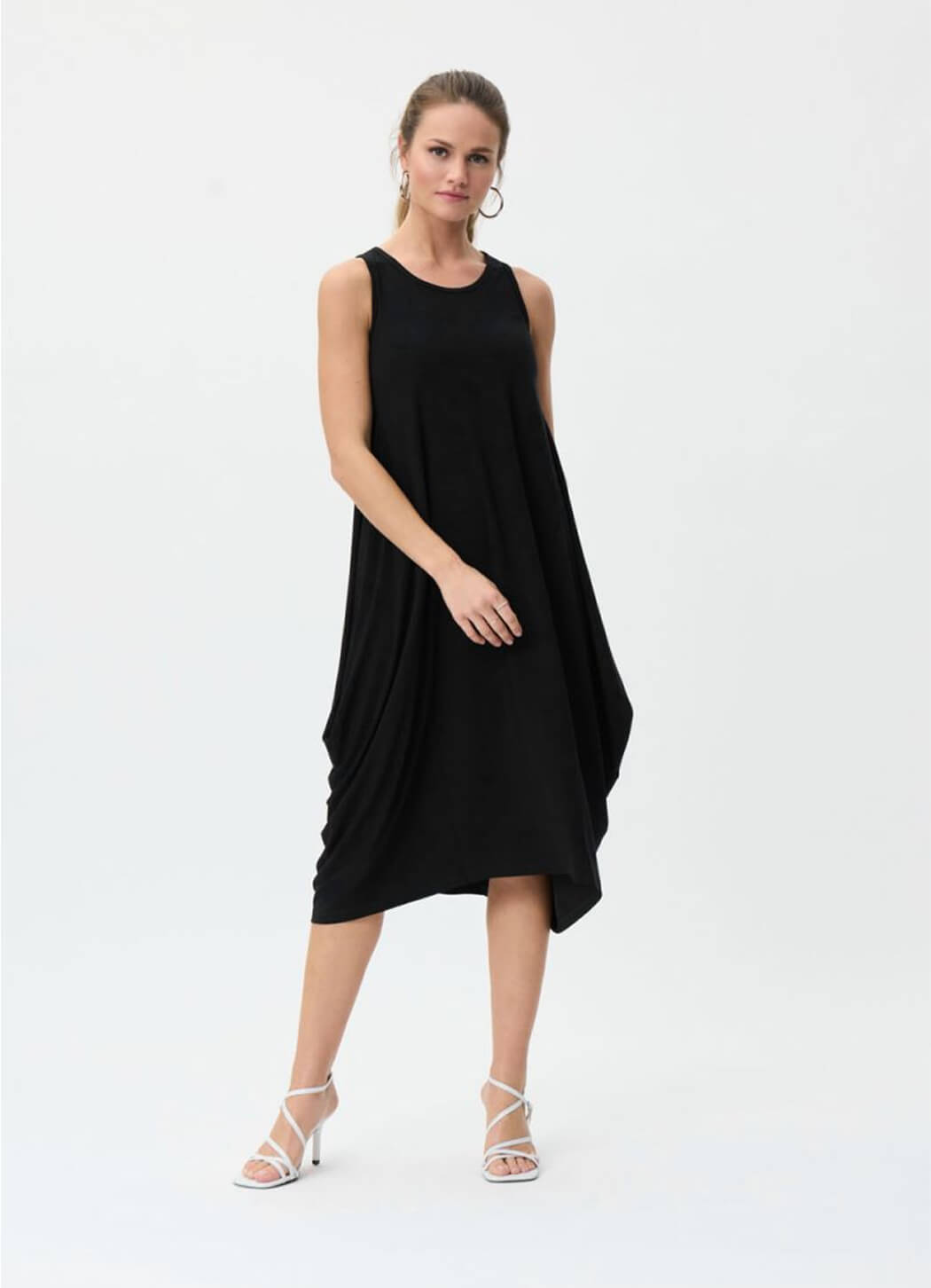 Joseph Ribkoff Pleated Maxi Dress