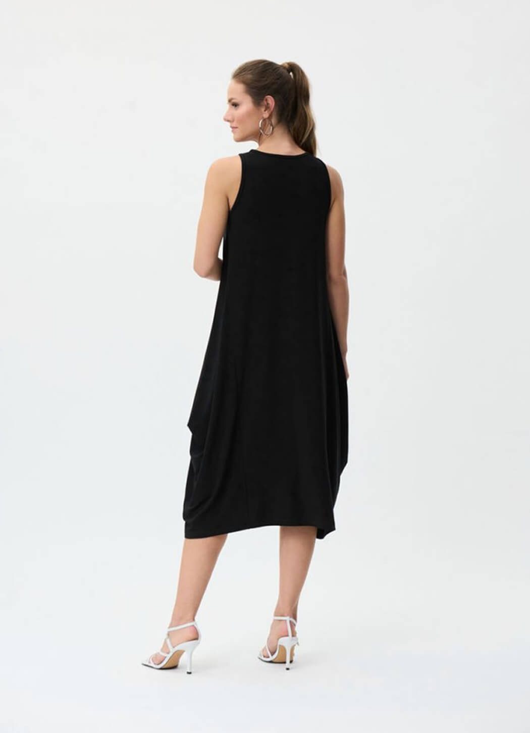 Joseph Ribkoff Pleated Maxi Dress