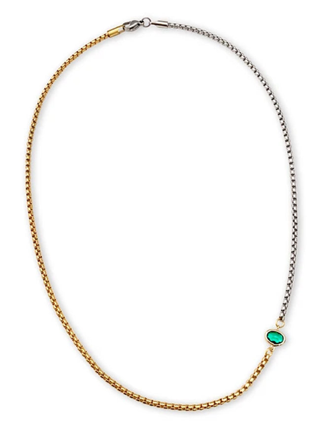Artizan Joyeria Emerald Point Necklace