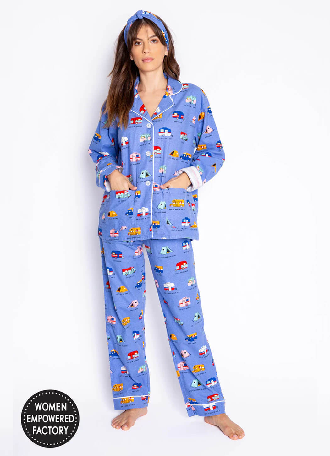 P.J. Salvage Flannel PJ Set