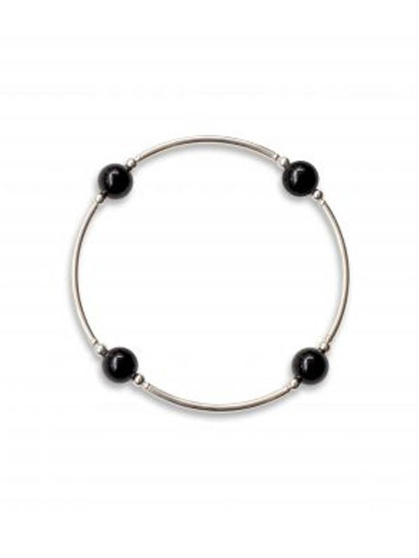 Blessing Bracelet in Onyx 8mm Beads