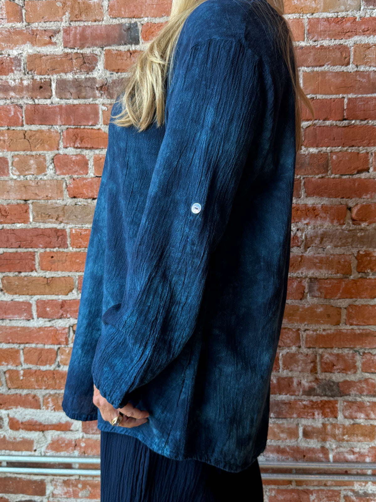 Oh My Gauze Brunch V-Neck Tunic