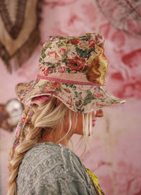 Magnolia Pearl Butterfly Appliqué Hat