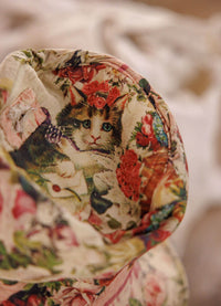 Magnolia Pearl Butterfly Appliqué Hat