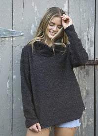 Dakini Cowlneck Fleece Pullover