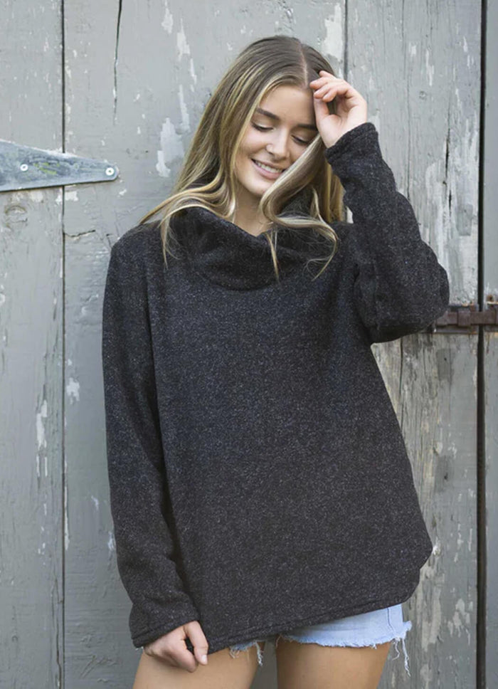 Dakini Cowlneck Fleece Pullover