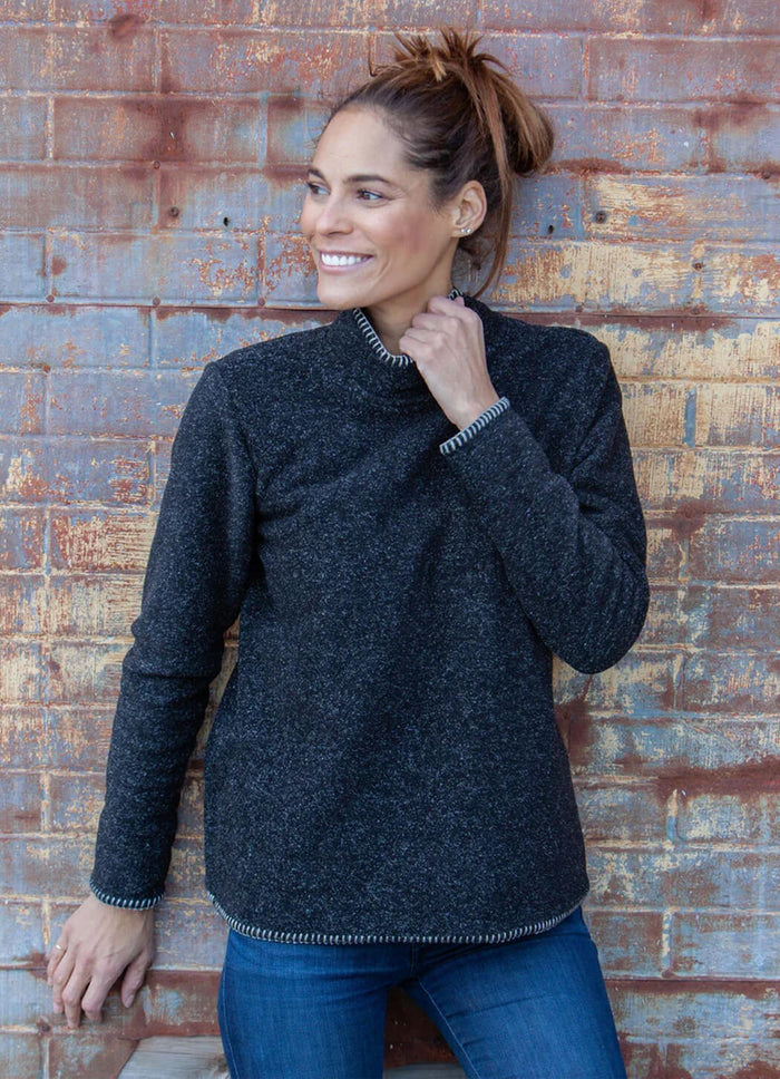 Dakini Rollneck Fleece Pullover