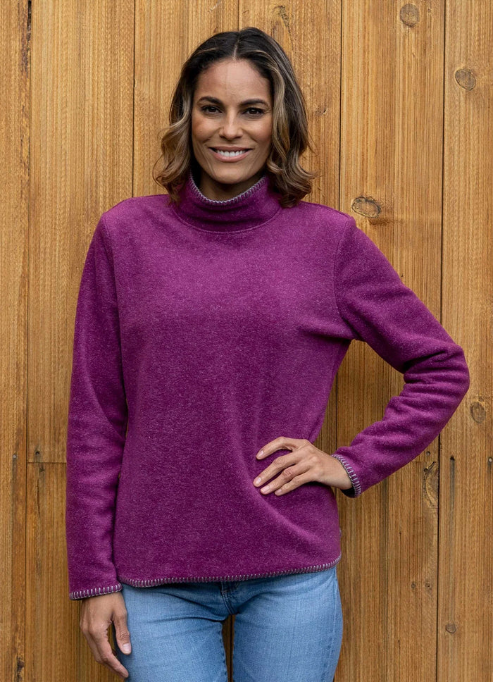 Dakini Rollneck Fleece Pullover