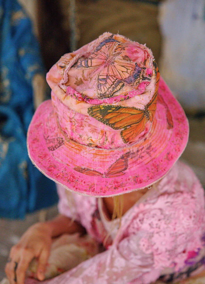 Magnolia Pearl Appliqué Beau Tophat