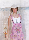 Magnolia Pearl Quiltwork Emb Overalls