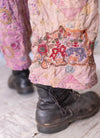 Magnolia Pearl Quiltwork Emb Overalls