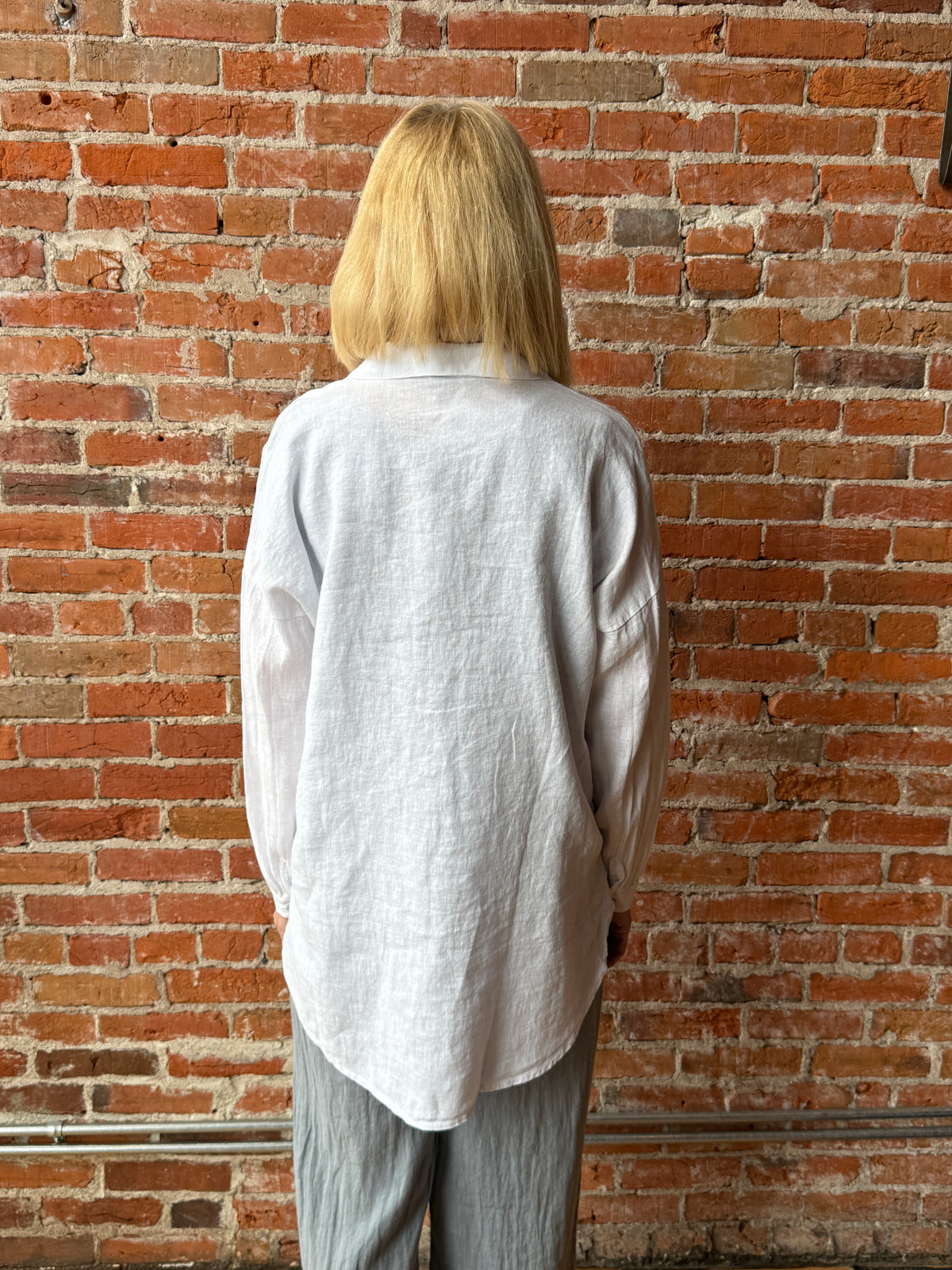 Suzy D Marcus Linen Oversize Shirt