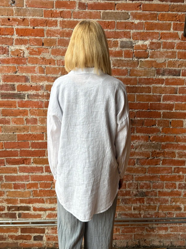 Suzy D Marcus Linen Oversize Shirt
