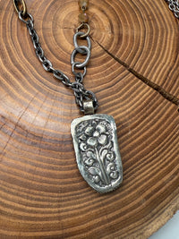 Belle Via Jewelry One-Of-A-Kind Howlite Stone Necklace