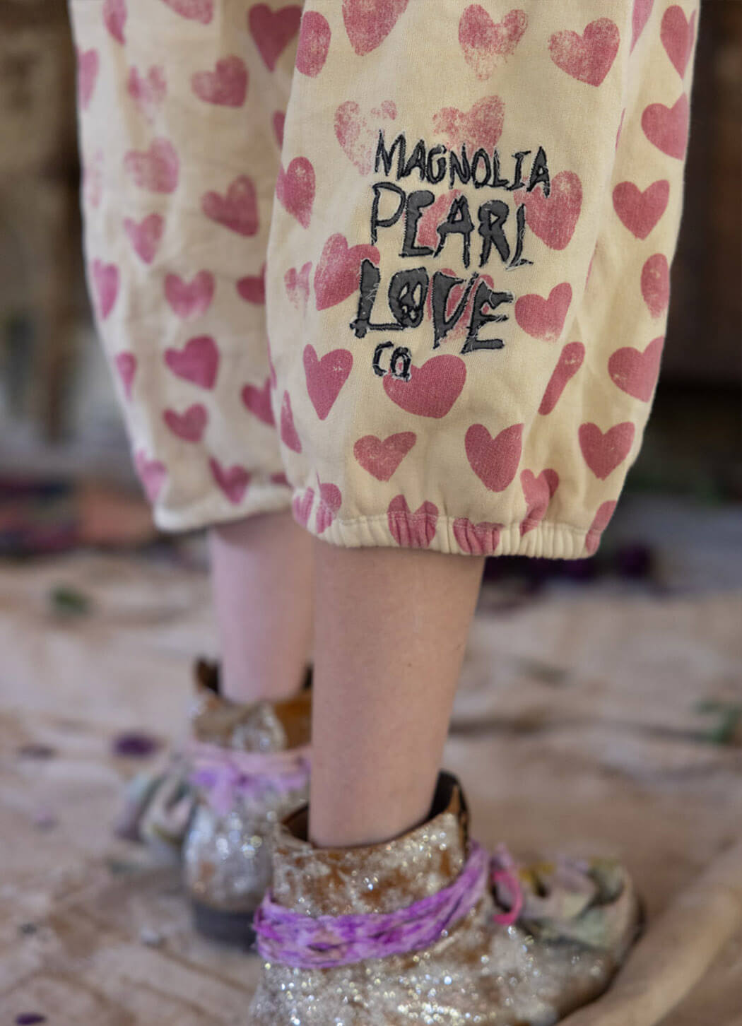 Magnolia Pearl Printed Cali Sweat Shorts